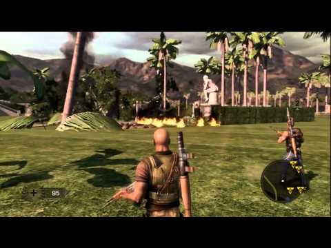 Mercenaries 2 World in Flames co-op gameplay, mission 2. Xbox 360