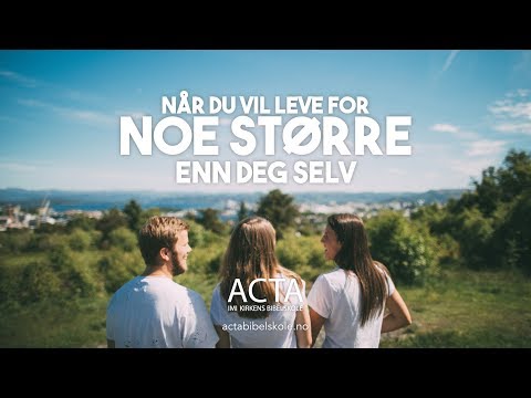 Acta bibelskole 2017