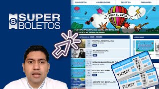 Compra boletos en SUPERBOLETOS.COM