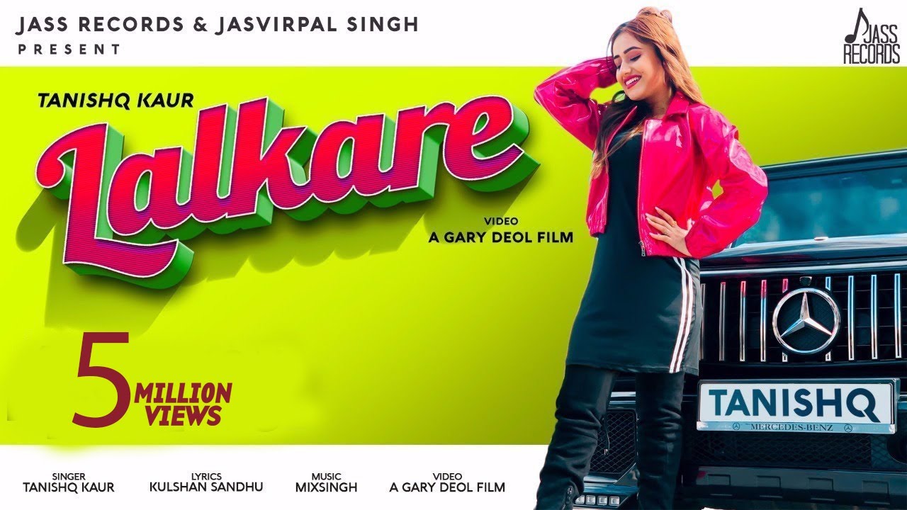 Lalkare Lyrics by Tanishq Kaur