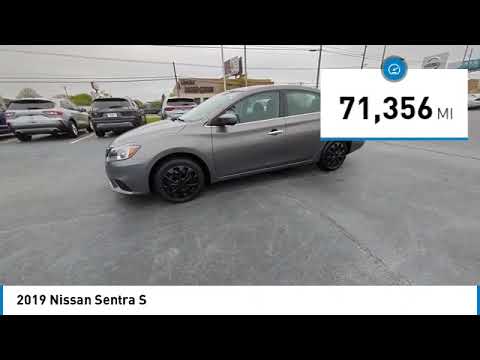 2019 Nissan Sentra Lima, Delphos, Elida, Beaverdam, Spencerville, OH PL8324