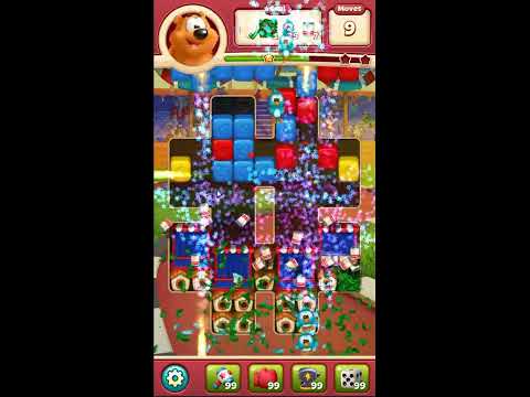 Toon Blast Level 7939 - NO BOOSTERS 🐻🐺🐱 | SKILLGAMING ✔️