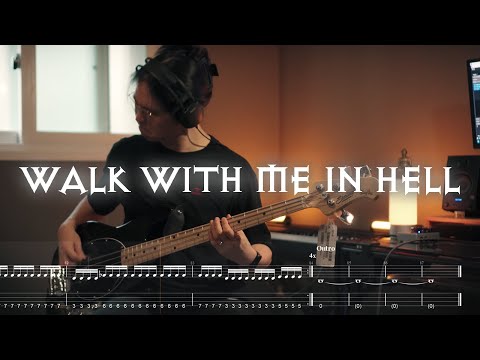 Lamb of God - Walk with Me In Hell | Bass Cover with Play-Along Tab
