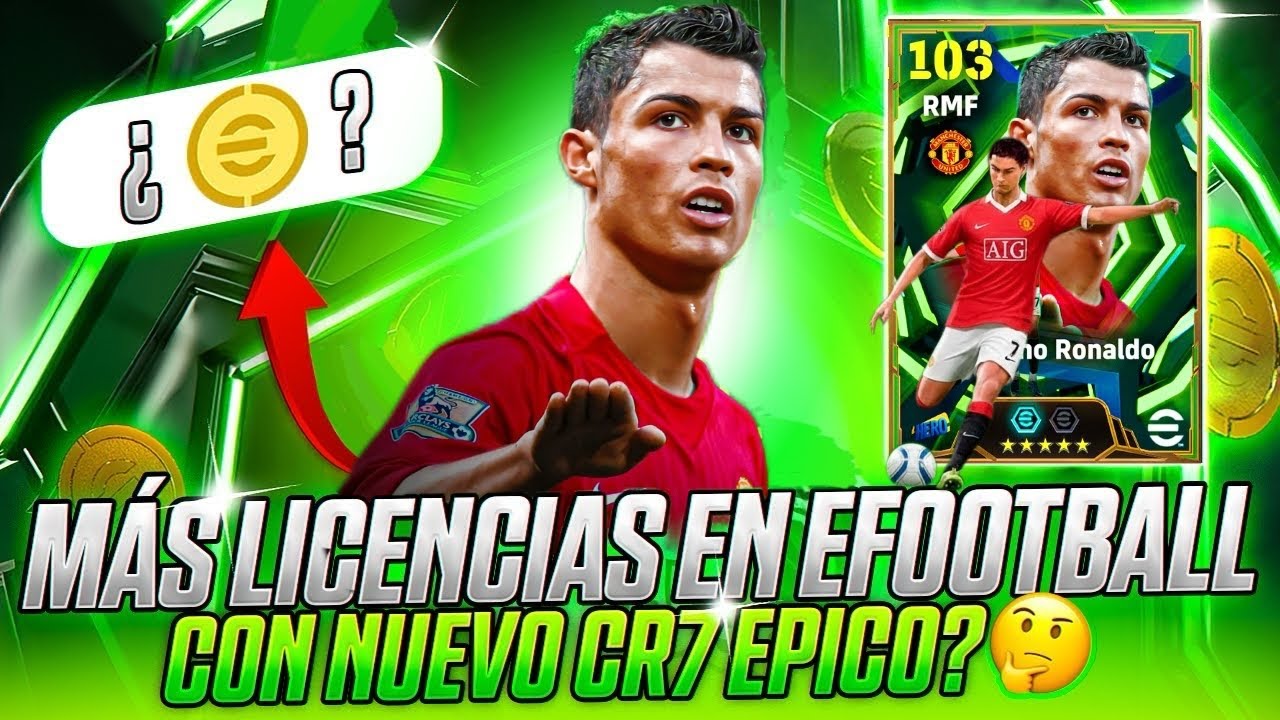Ultima Hora eFootball🚨Confirmado CR7 EPIC?🇵🇹✅VERSION JOVEN?🐐 Y CAMBIAN DISEÑO POTD!✅