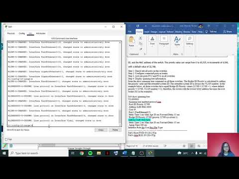 Laboratory Exercise 02 (MIS6314) - Building a Switched Network with Redundant Links