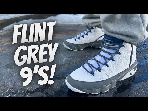Retro Jordan 9 Flint Grey! Review and On Feet!