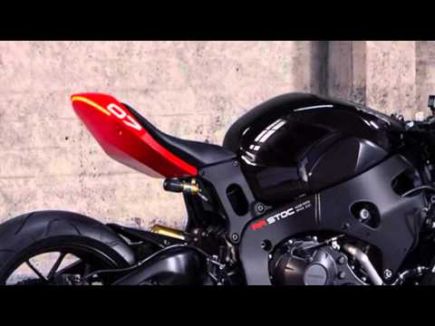 Thumbnail for huge moto's DIY kit turns plain honda CBRs into futuristic road warriors by Motorcycle
