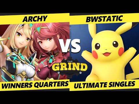 The Grind 147 Winners Quarters - BWStatic (Pikachu) Vs. Archy (Young Link, Pyra Mythra) - SSBU