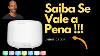 DIFUSOR DE AROMAS - REMOVE MAU ODORES E AUMENTA A UMIDADE DO AR.