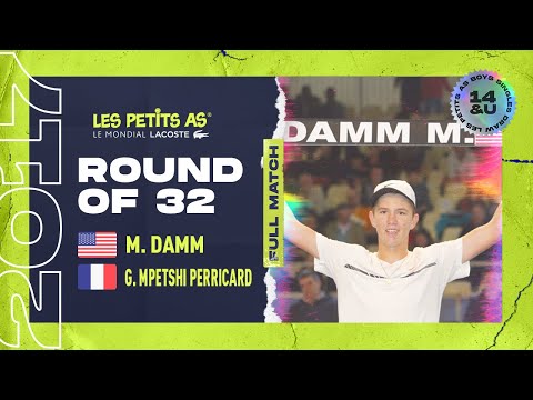 Les Petits As 2017 | Boys 2nd Round | Martin Damm vs. Giovanni Mpetshi Perricard