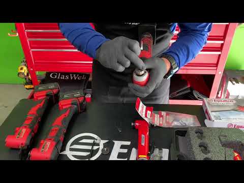 Milwaukee cordless cold knife, Equalizer Folcon & Ninja GT set up by Alfredo’s Auto Glass repair