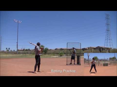 Thalia Gandara Softball Skills Video - 2018 Shortstop 2B