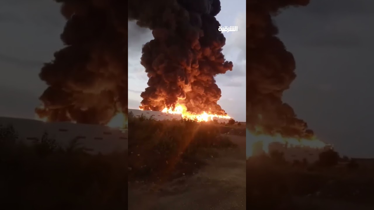 فيديو | مسيّرة أوكرانية تستهدف مركزًا لوجستيًا في مدينة نيفينوميسك بإقليم ستافروبول جنوب غربي #روسيا