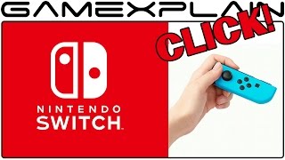 Nintendo Switch Joy-Con Demonstration (Hear the Click!)