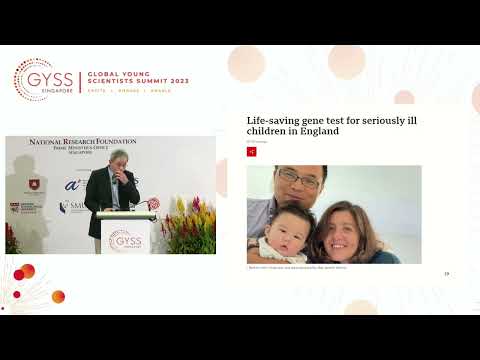 Sir David Klenerman at GYSS 2023 – Next Generation DNA Sequencing