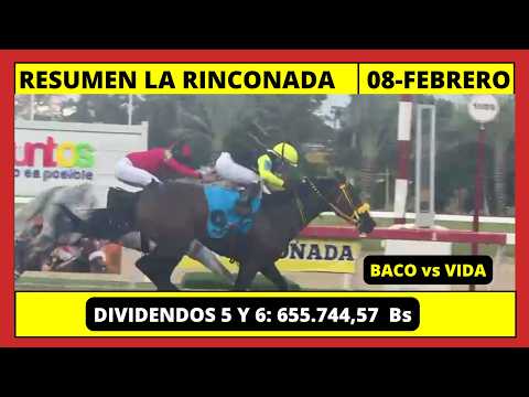 RESUMEN COMPLETO👉LA RINCONADA INH HOY DOMINGO 08 DE FEBRERO DE 2026