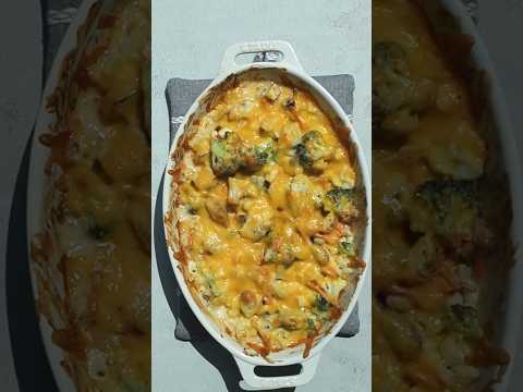 Keto Chicken and Vegetable Casserole - Recipe in the comments!