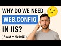 Why Do We Need Web Config In IIS React Node Hosting Explained
