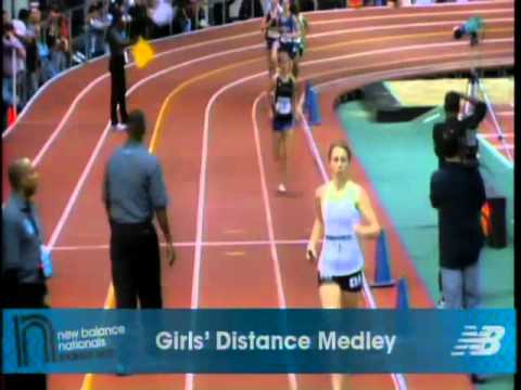 Girls Distance Medley Heat 1 - New Balance Indoor Nationals 2011
