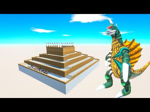 Escape From Gigan 197x - Last Survivor - Uphill Course | Animal Revolt Battle Simulator