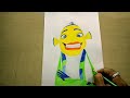 Shark Tale Drawing Shark Tale Carector Drawing