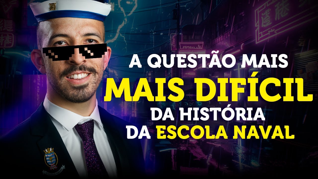 A questão mais difícil da história da Escola Naval! Logaritmo CABULOSO!