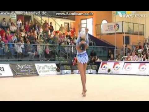 Carolina Rodríguez (ESP) RG GP Holon 2014 AA Ball