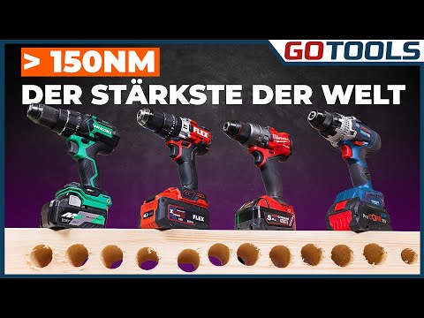 Monstertest! Die stärksten Akkuschrauber über 150 NM im Vergleich! Inkl. Verlosung