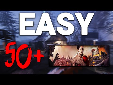 Do THIS to Get Round 50 EASY for Limited Time Calling Card! (Black Ops 7 Zombies Farm Survival Beta)