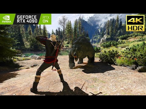 The Witcher 3 Next-Gen (PC) ULTRA+ Settings & Ray Tracing 4K HDR Gameplay | RTX 4090 ✔
