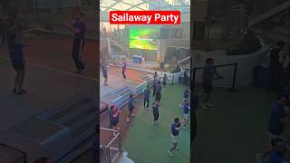 This cruise ship dance party is insane #pando #cruise #sailaway