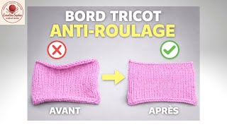 BORD TRICOT IMPECCABLE #knitting #tricot