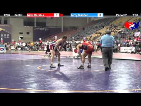 Last Chance Qual 84 KG: Nick Marable (Sunkist Kids) vs. Terry Madden (NYAC)