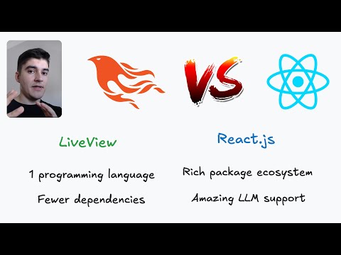 React vs Phoenix LiveView