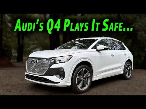 The Q4 Is A Regular Audi That Happens to Be Electric | 2023 Audi Q4 e-tron Review