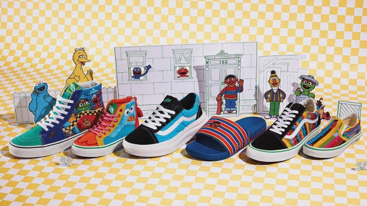 DETAILED LOOK: SESAME STREET x VANS 2023 COLLECTION