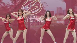 【4K/60P】IRISは不思議な踊りを踊ったっ！チアIRIS・試合前ステージ　241006版③Ice Cream　#チア　#チアダンス　#チアガール