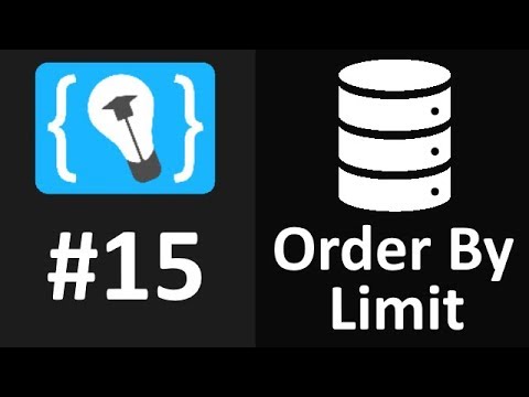 Datenbanken und SQL 15 Order By und Limit
