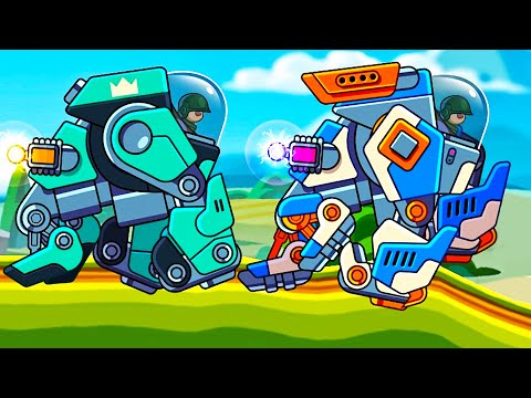 NEW TANK KONG - SCORPION / ONLINE MODE 2 vs 2 LEGENDARY TANKS Hills of Steel