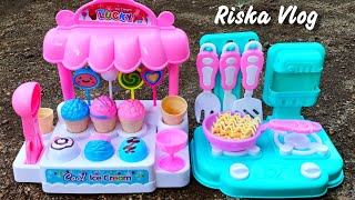 Download lagu Mainan Masak Masakan & Mainan Es Krim Shop 💞 Mainan Anak Perempuan 💞 Drama Anak Rajin 💞 Riska Incess mp3
