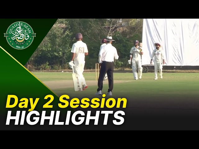 Session Highlights | FATA Region vs Multan Region | Day 2 | Quaid-e-Azam Trophy 2025-26| PCB | M2P1S