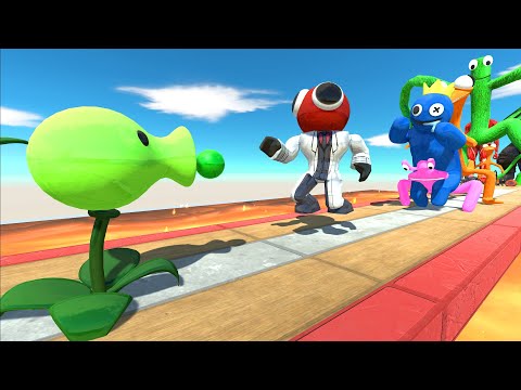 Peashooter vs All Units - Animal Revolt Battle Simulator