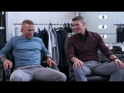 Inside the Octagon with UFC Stars TJ Dillashaw & Stephen Thomson | Van Heusen Behind The Scenes