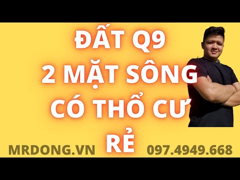 Bán đất vườn View Sông Tại long trường quận 9 giá 15ty999