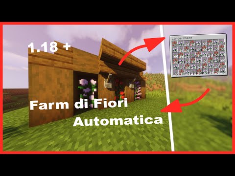 Come Costruire una Farm di Fiori Automatica - Minecraft Tutorial 1.21 | Flowers Farm