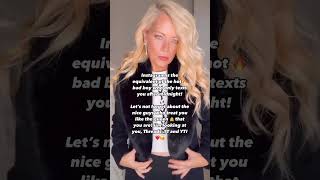 Hot bad boy vs. the nice guy treating you like a #queen | Which do you prefer? ?? #shortsvideo