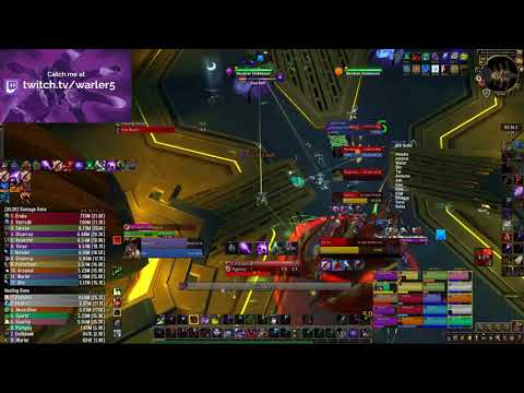 BfA Mythic Zek'voz vs. Honestly - Affliction Warlock POV
