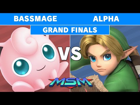 MSM Online 26 - Alpha (Young Link) Vs. Vs. BassMage (Jigglypuff) Grand Finals - Smash Ultimate