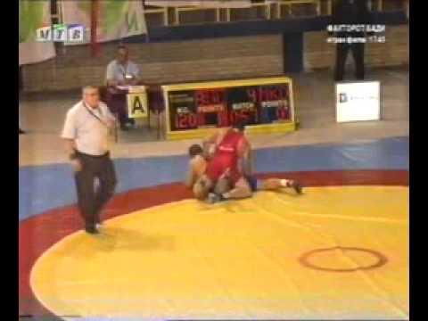120.kg Dragomir Stojcev (BUL) vs Danov Boban (MKD) , Makedonski Biser 2012 , Radovish