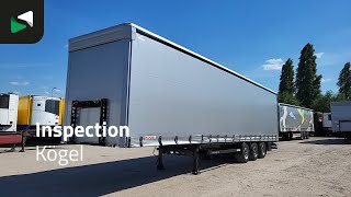 جديد نصف مقطورة ستائر منزلقة K&ouml;gel S24-1 MEGA Hefdak Schuifdak Liftas | صورة 4 - Autoline